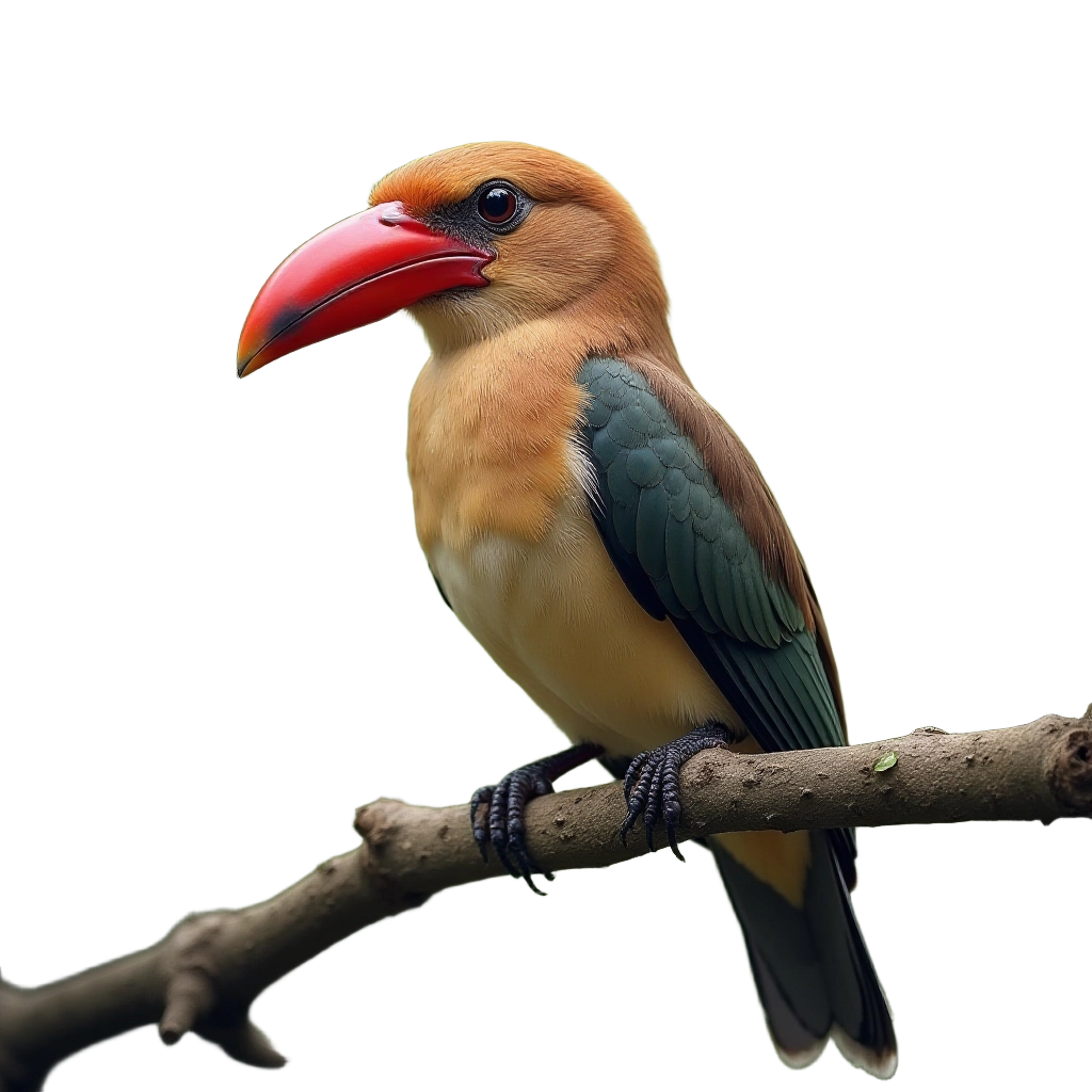 Colorful Bird on a Branch